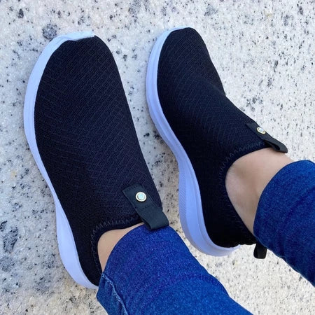 Black Motion Slip-On